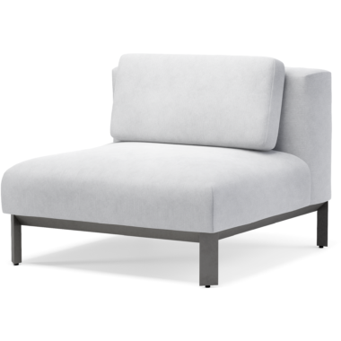 Mauroo Armless Chair - PadioLiving - Mauroo Armless Chair - Outdoor Armless Chair - PadioLiving