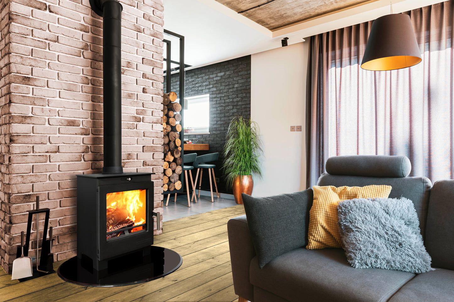 Portway Arundel MK3 Multifuel/Log Burner Stove Fireplace