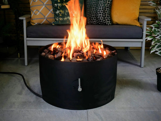 Brightstar Fires - Atlas Gas Fire Pit - Round - Luxury Fire Pits
