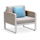 Airport 2 Seat Sofa, Coffee & Side Table Set - PadioLiving - Airport 2 Seat Sofa, Coffee & Side Table Set - Outdoor Sofa and Coffee Table Set - PadioLiving