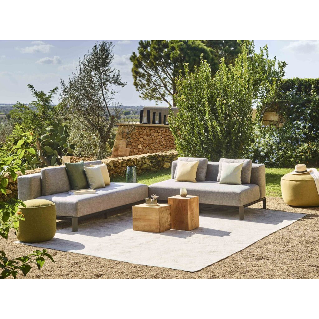 Mauroo Right Arm With Side Table - PadioLiving - Mauroo Right Arm With Side Table - Outdoor Sofa Set - PadioLiving