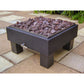 Brightstar Fires - Vega Gas Portable Fire Pit - Square - Luxury Fire Pits - PadioLiving - Brightstar Fires - Vega Gas Portable Fire Pit - Square - Luxury Fire Pits - Fire Pit Table - PadioLiving