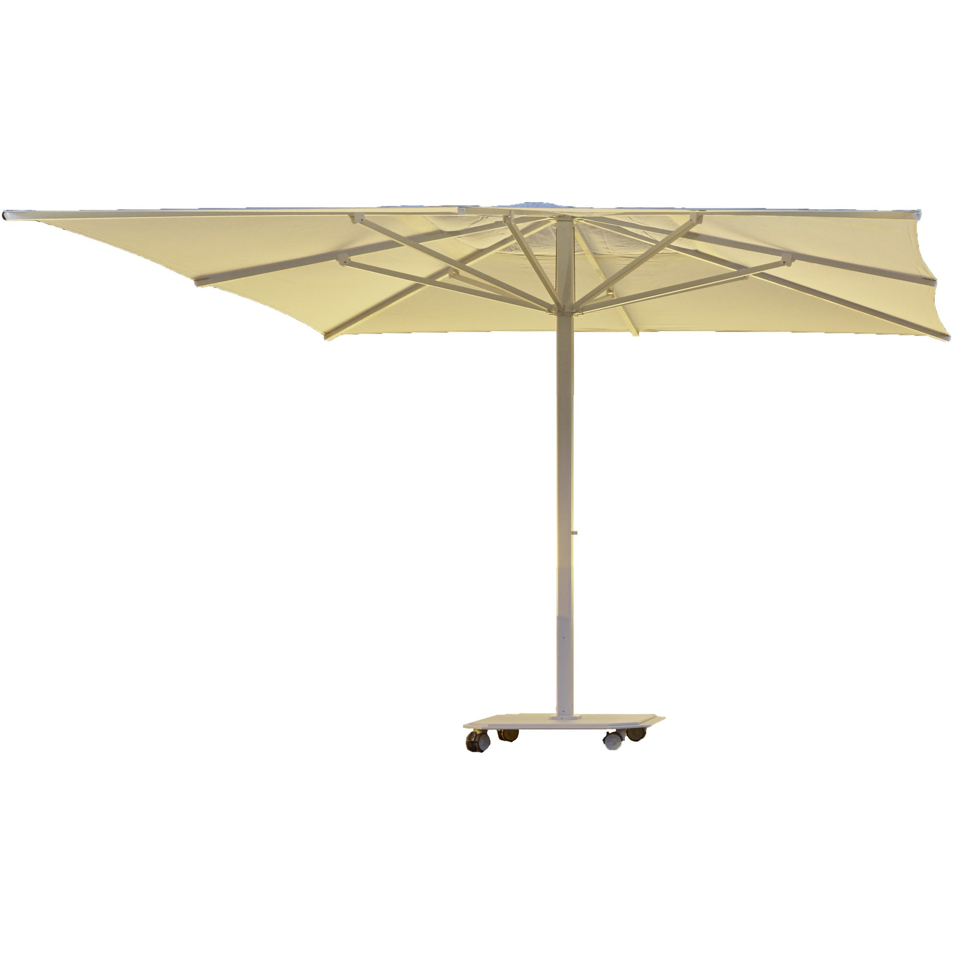 Caractere Cantilever Round Centre Pole Umbrella - PadioLiving - Caractere Cantilever Round Centre Pole Umbrella - Outdoor Umbrella - PadioLiving