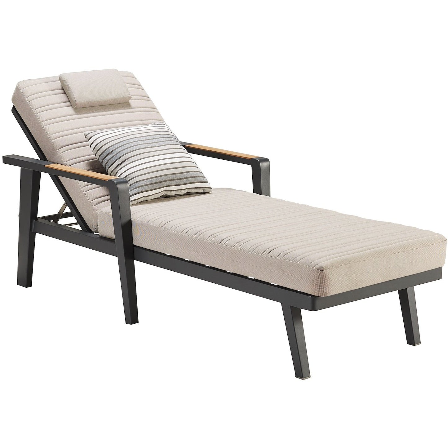 Emoti Sunlounger & Side Table Set - PadioLiving - Emoti Sunlounger & Side Table Set - Outdoor Lounger Sets - PadioLiving