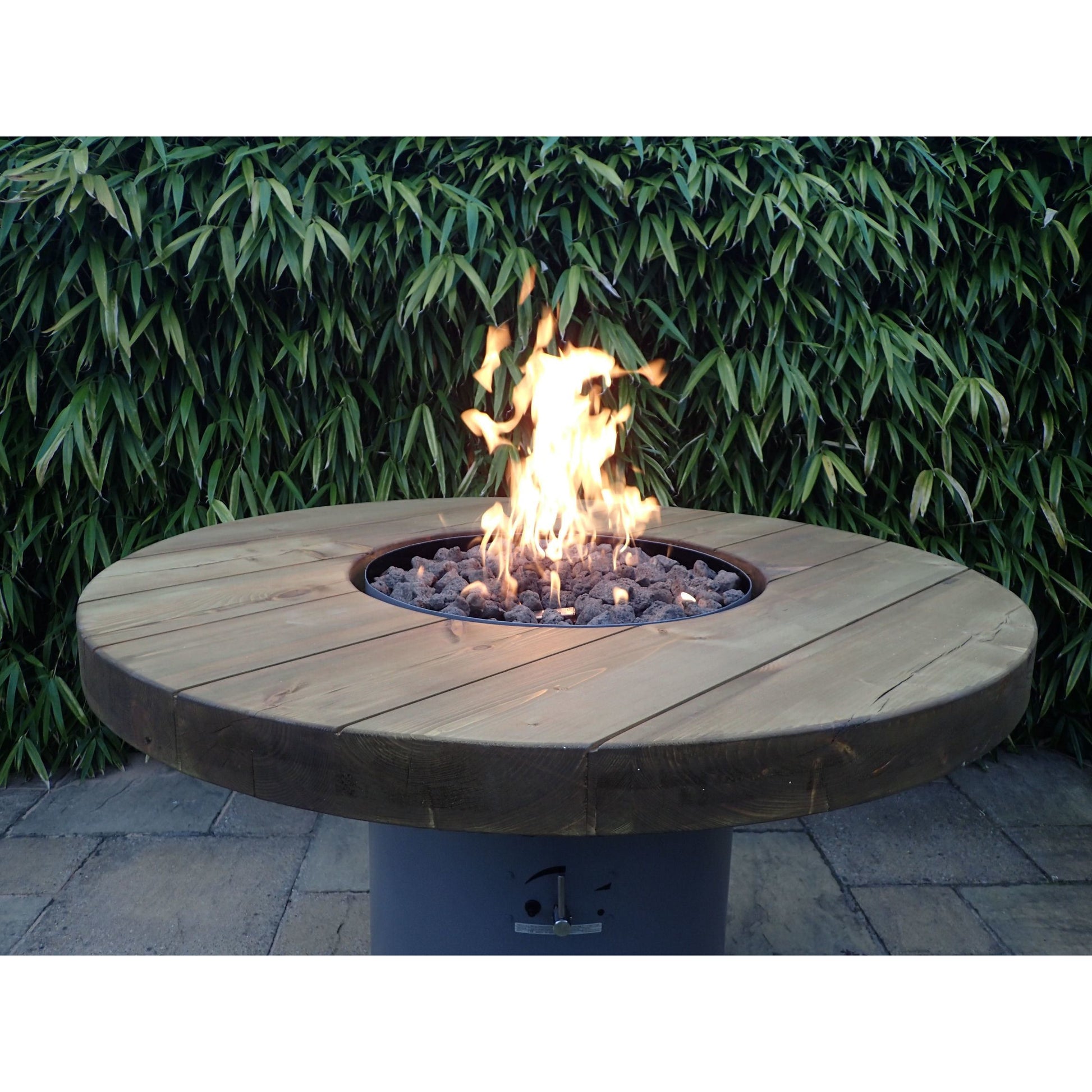 Brightstar Fires - Gas Fire Pit High Table - Luxury Fire Pits - PadioLiving - Brightstar Fires - Gas Fire Pit High Table - Luxury Fire Pits - Fire Pit Table - PadioLiving