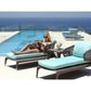 Journey Silver Walnut Chaise Lounge - PadioLiving - Journey Silver Walnut Chaise Lounge - Outdoor Chaise - PadioLiving
