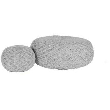 Lowie Pouf - PadioLiving - Lowie Pouf - Outdoor Pouf - Small Round (Stone) £246 - PadioLiving