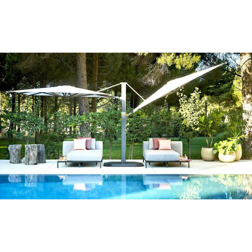 Mauroo Left Arm With Side Table - PadioLiving - Mauroo Left Arm With Side Table - Outdoor Sofa Set - PadioLiving