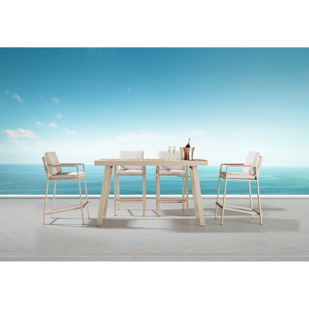 Nofi 6 Seat Bar Set - PadioLiving - Nofi 6 Seat Bar Set - Outdoor Dining Set - PadioLiving