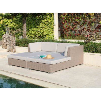 Pacific Silver Walnut Right Chaise - PadioLiving - Pacific Silver Walnut Right Chaise - Outdoor Chaise - PadioLiving