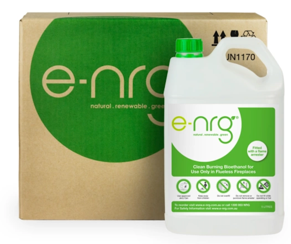 e-NRG Bioethanol Fuel, 40 Litres - EcoSmart (2 Month Supply) - PadioLiving - e-NRG Bioethanol Fuel, 40 Litres - EcoSmart (2 Month Supply) - e-NRG Fuel - PadioLiving
