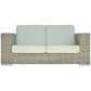 Brando Sea Shell Love Seat - PadioLiving - Brando Sea Shell Love Seat - Outdoor Love Seat - PadioLiving