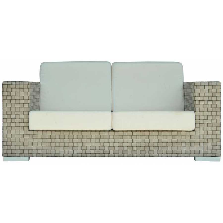 Brando Sea Shell Love Seat - PadioLiving - Brando Sea Shell Love Seat - Outdoor Love Seat - PadioLiving