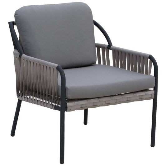 Chatham Silver Walnut Arm Chair - PadioLiving - Chatham Silver Walnut Arm Chair - Outdoor Arm Chair - Silver Walnut 10mm Weave - Mineral (£740) - PadioLiving