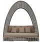 Surabaya Off-White Mushroom Daybed - PadioLiving - Surabaya Off-White Mushroom Daybed - Outdoor Daybed - PadioLiving