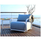 Windsor White Arm Chair - PadioLiving - Windsor White Arm Chair - Outdoor Arm Chair - PadioLiving
