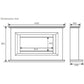 Celsi Ultiflame VR Vega 33" Electric Fireplace Suite - Smooth Cream - PadioLiving - Celsi Ultiflame VR Vega 33" Electric Fireplace Suite - Smooth Cream - Electric Fires - PadioLiving