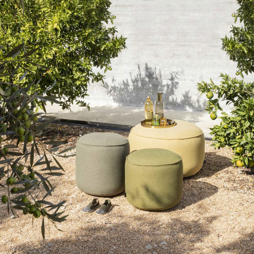 Bay Pouf - PadioLiving - Bay Pouf - Outdoor Pouf - Small (Leaf) £599 - PadioLiving