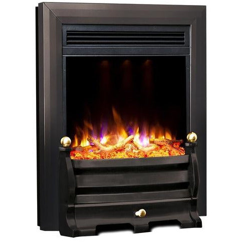 Celsi Electriflame XD Daisy Electric Fire - Black - PadioLiving - Celsi Electriflame XD Daisy Electric Fire - Black - Electric Fires - PadioLiving