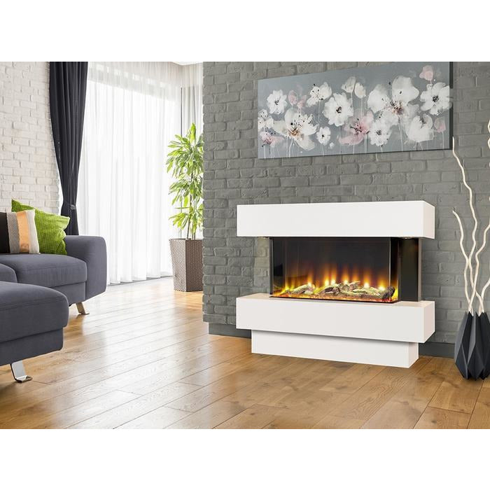 Celsi Electriflame VR Carino 750 Electric Fireplace Suite - PadioLiving - Celsi Electriflame VR Carino 750 Electric Fireplace Suite - Electric Fires - PadioLiving