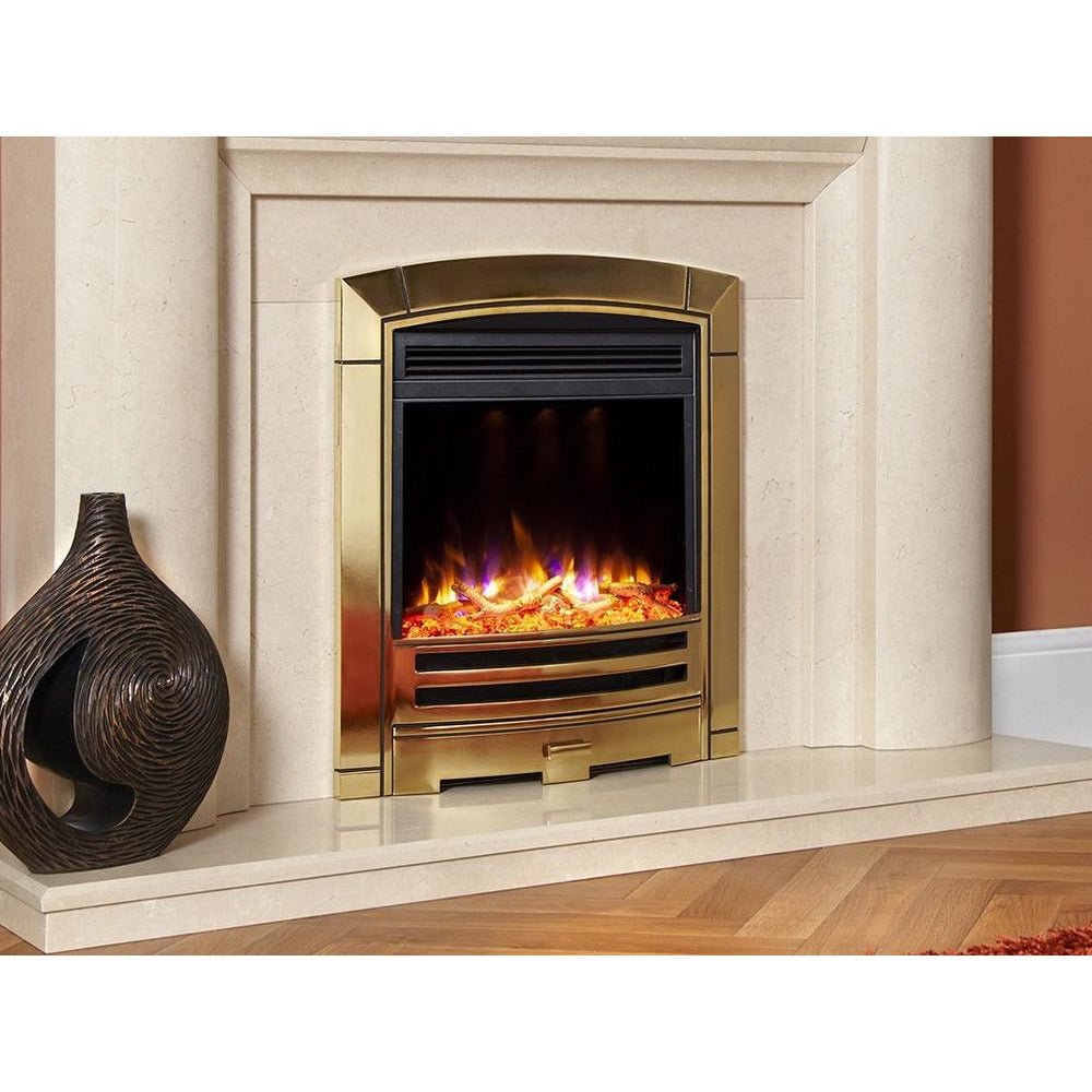 Celsi Electriflame XD Decadence Electric Fire - Gold - PadioLiving - Celsi Electriflame XD Decadence Electric Fire - Gold - Electric Fires - PadioLiving