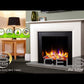 Celsi Ultiflame VR Elara 22" Electric Fireplace Suite - Smooth White