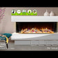 Celsi Electriflame VR Carino 1100 Electric Fireplace Suite