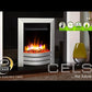Celsi Ultiflame VR Camber Electric Fire - Champagne