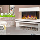 Celsi Electriflame VR Media 750 Electric Fireplace Suite