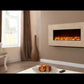 Celsi Electriflame XD 1300 Wall Mounted Electric Fire - Travertine