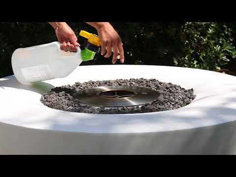 EcoSmart Fire Ark 40 Fire Pit Table with Bioethanol
