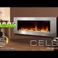 Celsi Electriflame VR Basilica 40" Wall Mounted Fire - Champagne