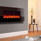 Celsi Electriflame XD 1300 Wall Mounted Electric Fire - Piano Black