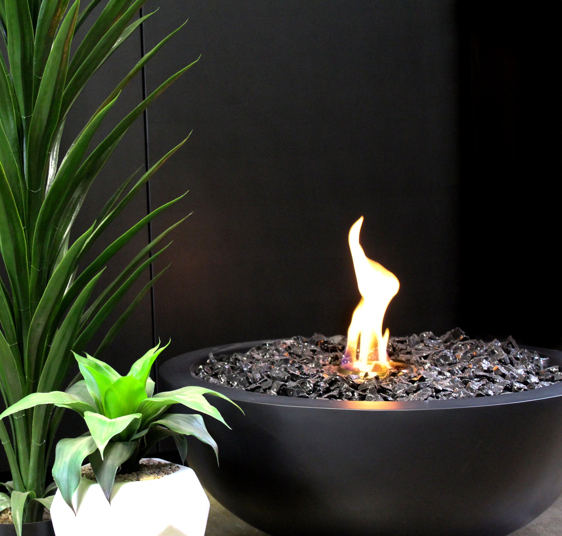EcoSmart Fire Mix 850 Fire Pit Bowl with Bioethanol Sustainable Fuel - PadioLiving - EcoSmart Fire Mix 850 Fire Pit Bowl with Bioethanol Sustainable Fuel - Fire Pit - PadioLiving