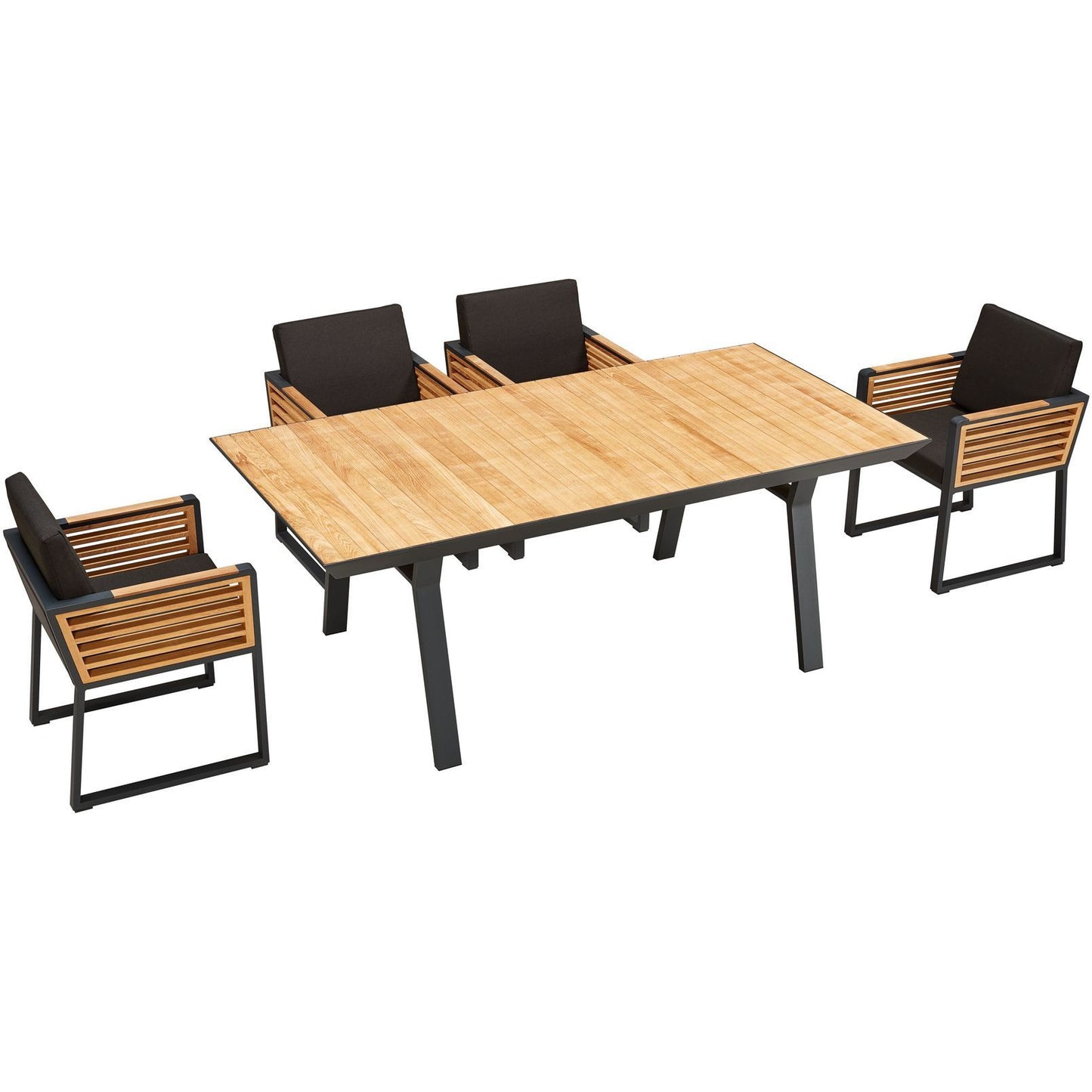 New York 6 Seat Dining Set - PadioLiving - New York 6 Seat Dining Set - Outdoor Dining Set - PadioLiving