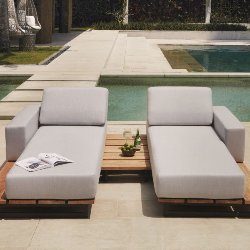 Ona Left Chaise - PadioLiving - Ona Left Chaise - Outdoor Chaise - PadioLiving