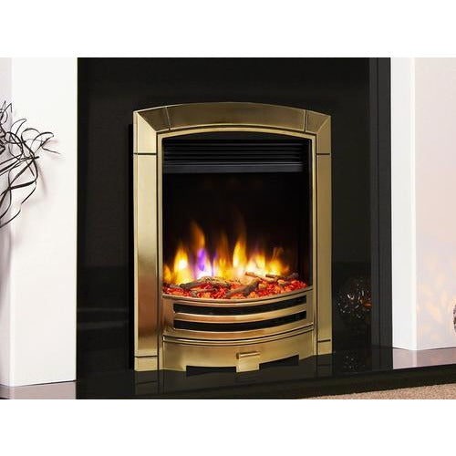 Celsi Ultiflame VR Decadence Electric Fire - Gold - PadioLiving - Celsi Ultiflame VR Decadence Electric Fire - Gold - Electric Fires - PadioLiving