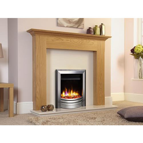 Celsi Ultiflame VR Frontier Electric Fire - Silver / Black - PadioLiving - Celsi Ultiflame VR Frontier Electric Fire - Silver / Black - Electric Fires - PadioLiving