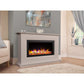 Celsi Ultiflame VR Vega 33" Electric Fireplace Suite - Smooth Mist - PadioLiving - Celsi Ultiflame VR Vega 33" Electric Fireplace Suite - Smooth Mist - Electric Fires - PadioLiving